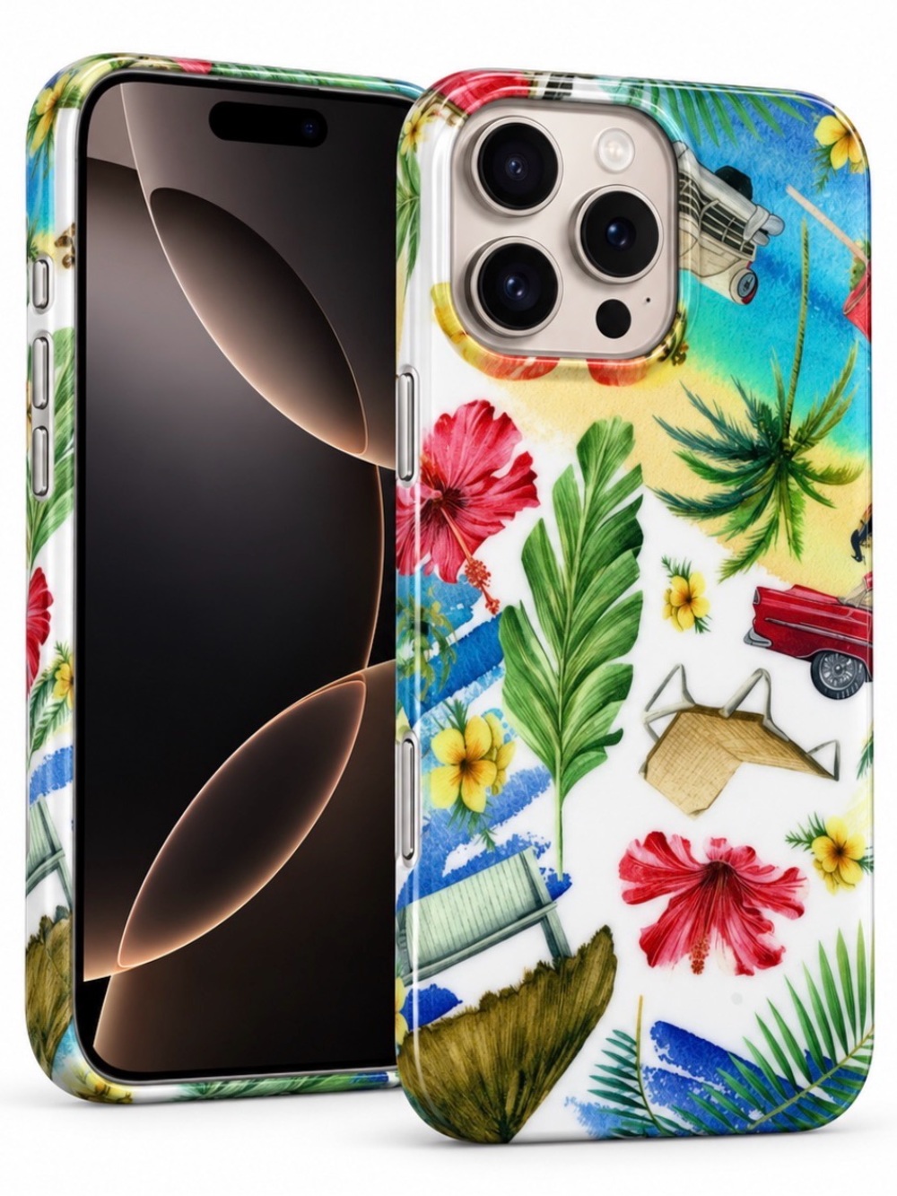 Tropical Vacation Case for iPhone 16 Pro Max – New